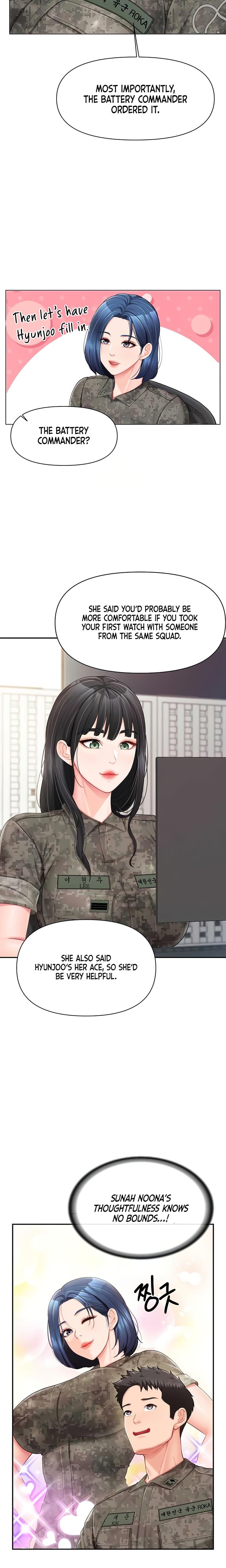I'm the Only Man on the Military Base Uncensored, chapter 19, page 17 of 21