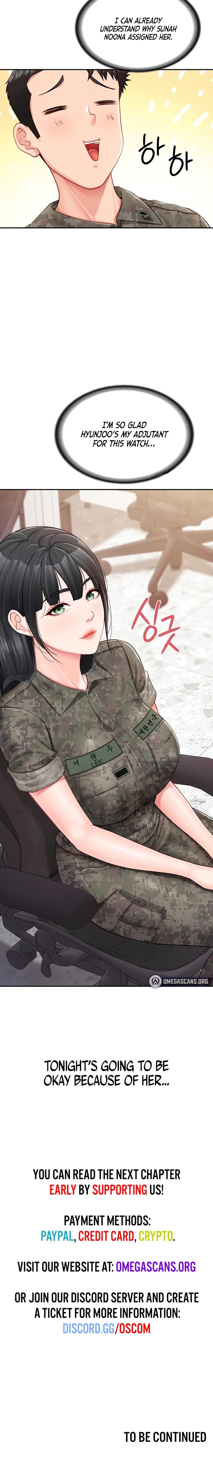 I'm the Only Man on the Military Base Uncensored, chapter 19, page 20 of 21
