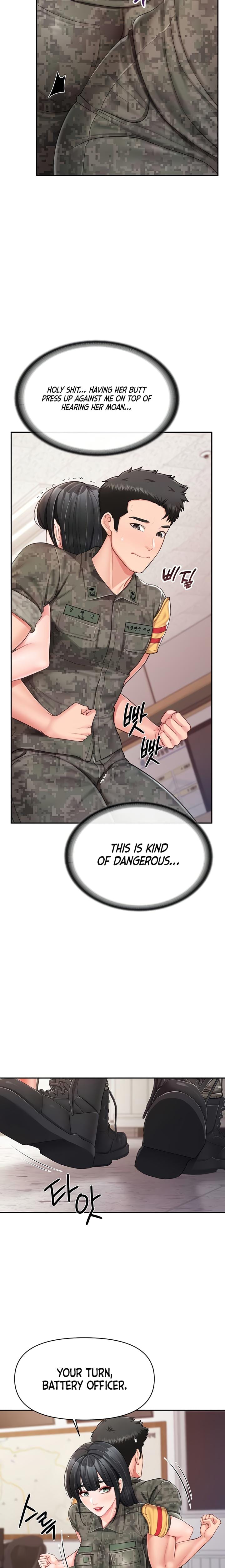 I'm the Only Man on the Military Base Uncensored, chapter 20, page 11 of 22