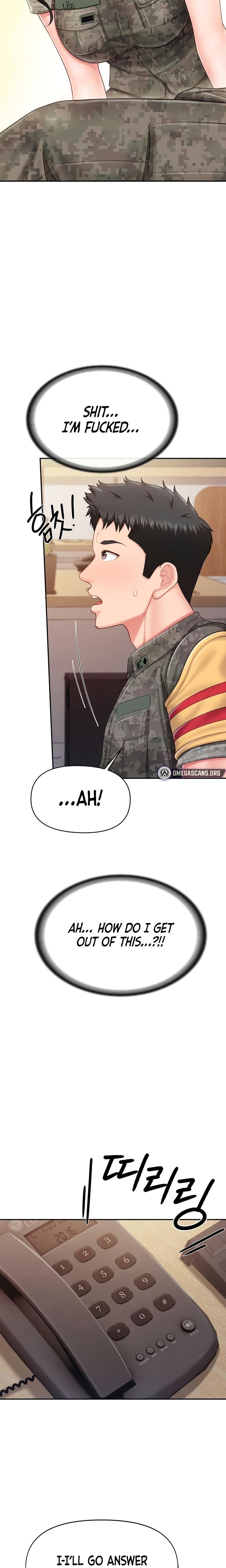 I'm the Only Man on the Military Base Uncensored, chapter 20, page 15 of 22