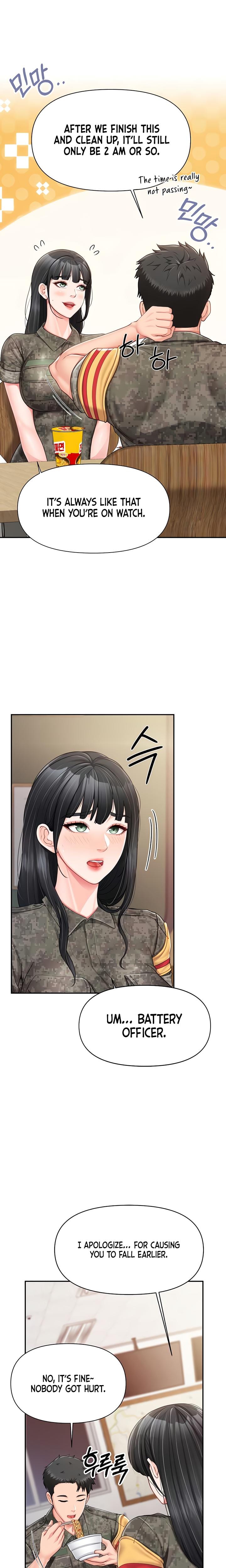 I'm the Only Man on the Military Base Uncensored, chapter 20, page 19 of 22