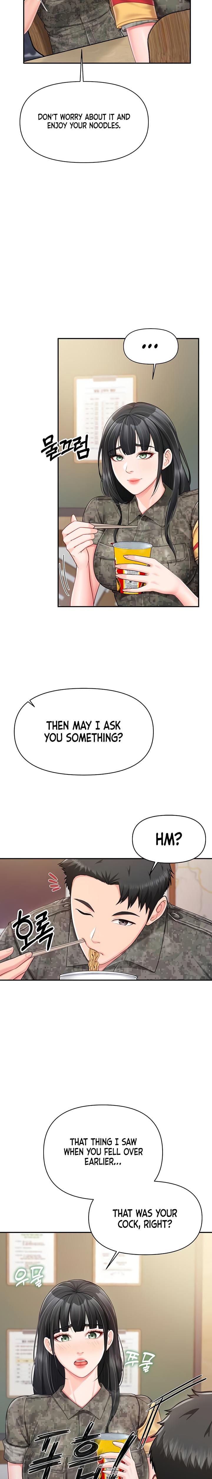I'm the Only Man on the Military Base Uncensored, chapter 20, page 20 of 22