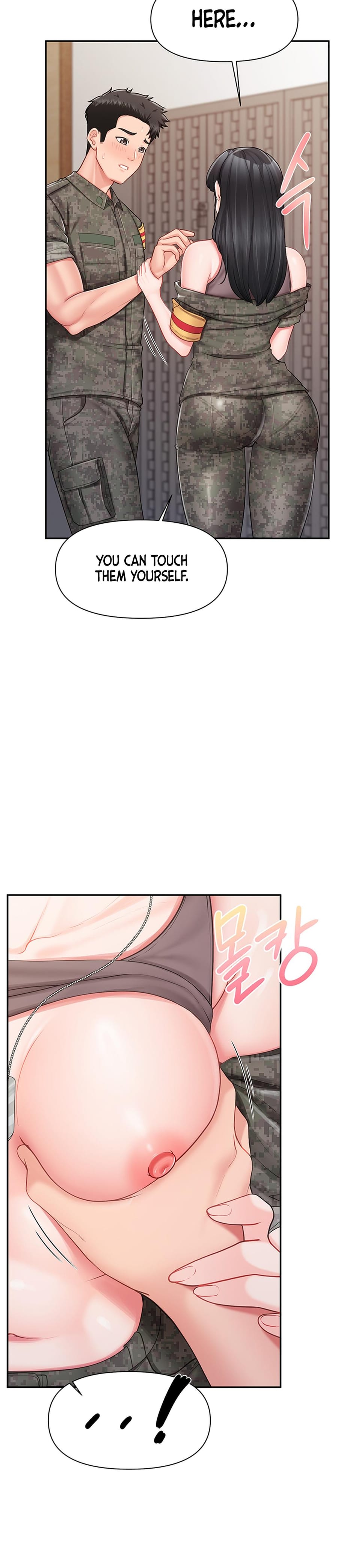 I'm the Only Man on the Military Base Uncensored, chapter 21, page 17 of 33