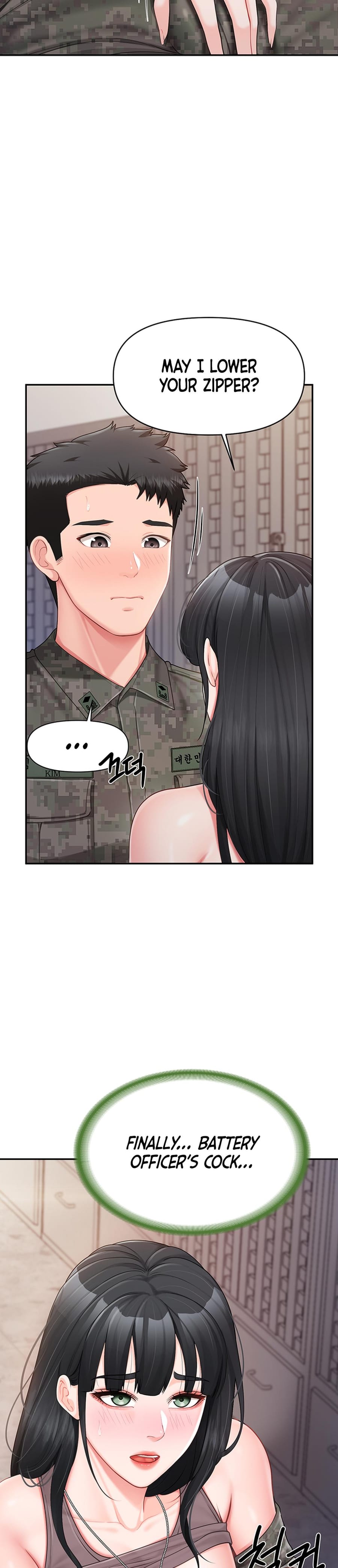 I'm the Only Man on the Military Base Uncensored, chapter 21, page 19 of 33