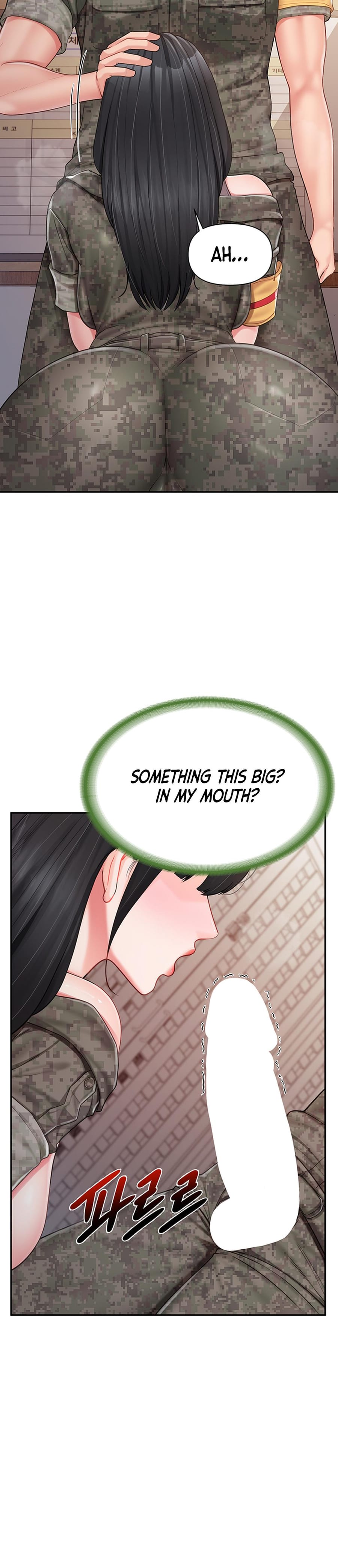 I'm the Only Man on the Military Base Uncensored, chapter 21, page 24 of 33