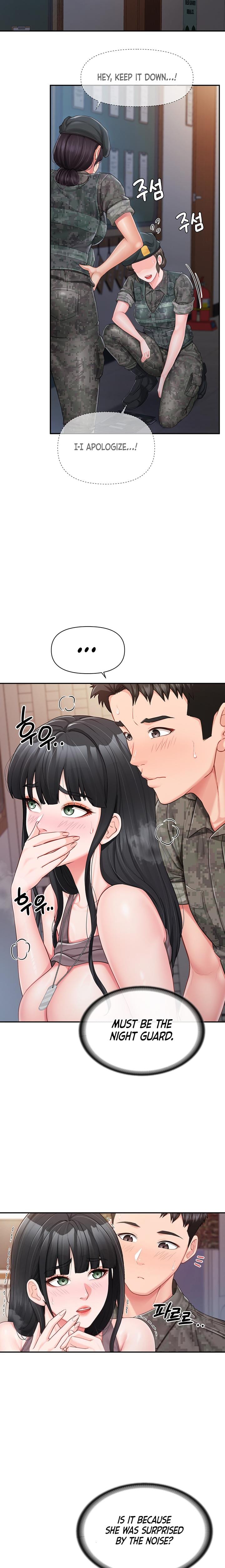 I'm the Only Man on the Military Base Uncensored, chapter 22, page 10 of 21