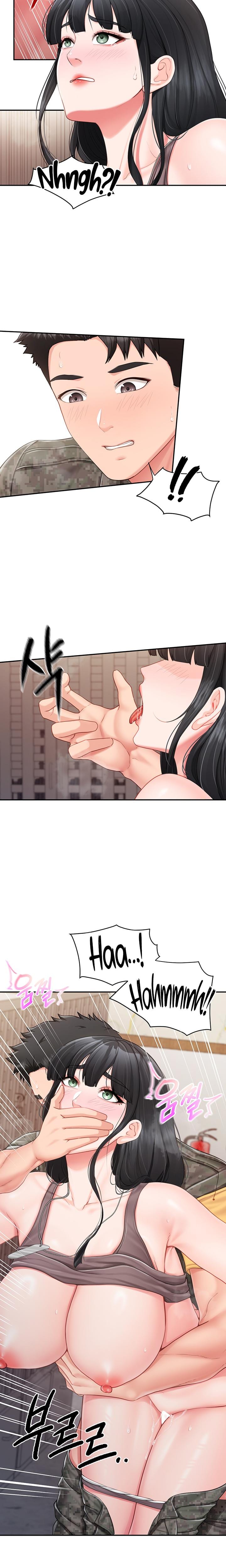 I'm the Only Man on the Military Base Uncensored, chapter 22, page 14 of 21