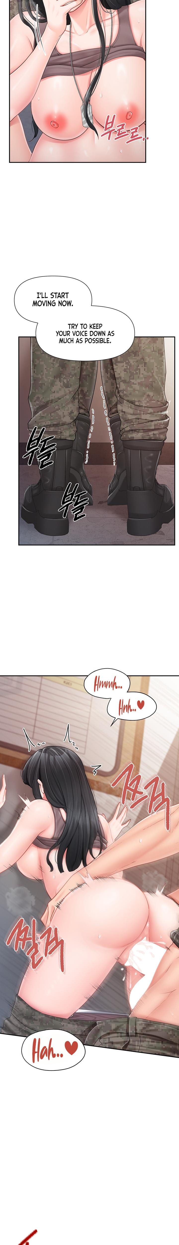 I'm the Only Man on the Military Base Uncensored, chapter 22, page 17 of 21