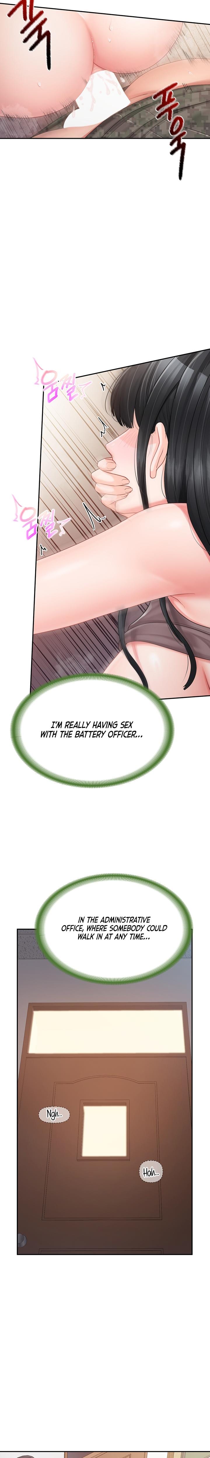 I'm the Only Man on the Military Base Uncensored, chapter 22, page 18 of 21