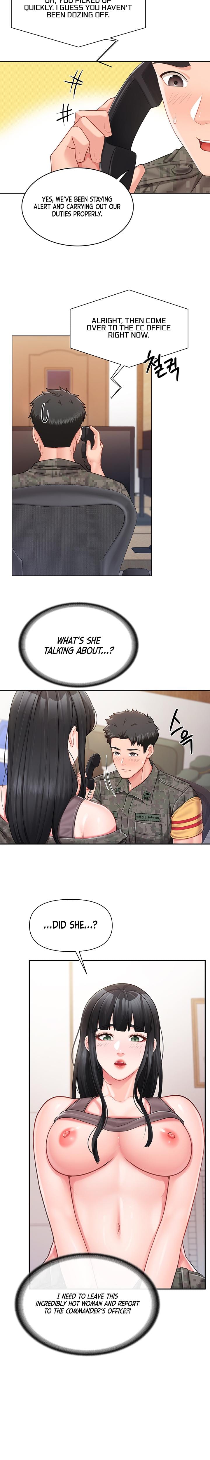 I'm the Only Man on the Military Base Uncensored, chapter 23, page 14 of 16