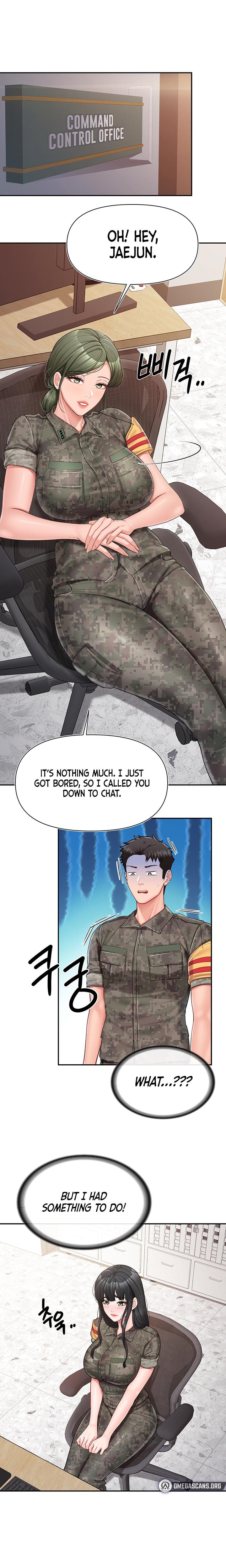 I'm the Only Man on the Military Base Uncensored, chapter 23, page 15 of 16