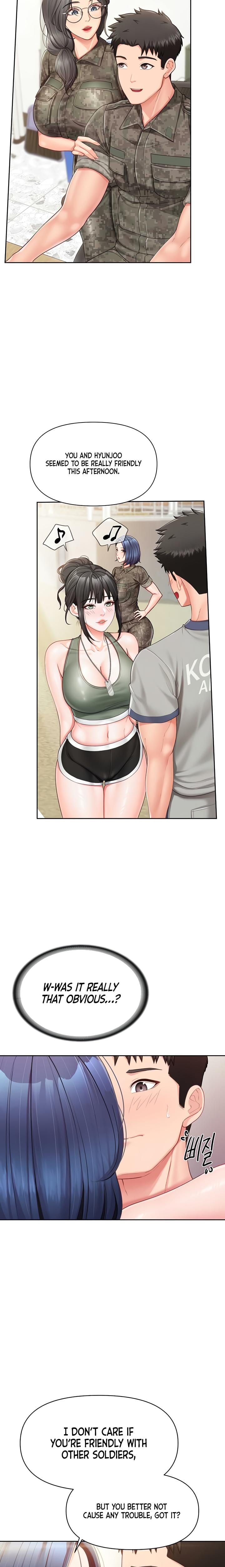 I'm the Only Man on the Military Base Uncensored, chapter 26, page 13 of 20