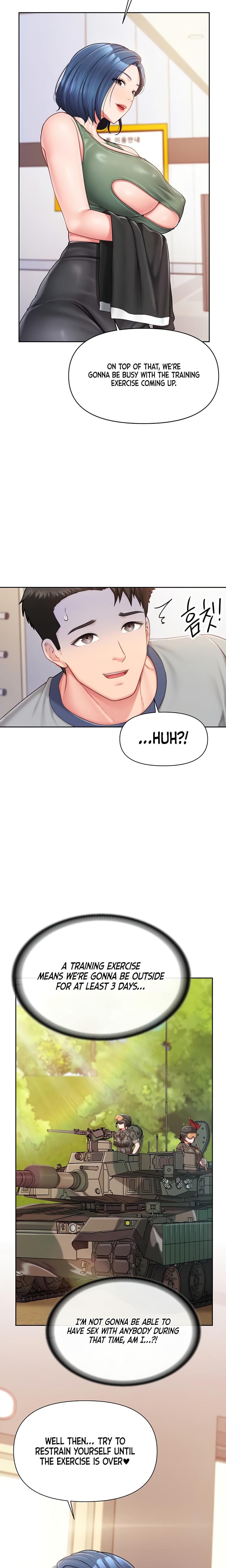 I'm the Only Man on the Military Base Uncensored, chapter 26, page 18 of 20