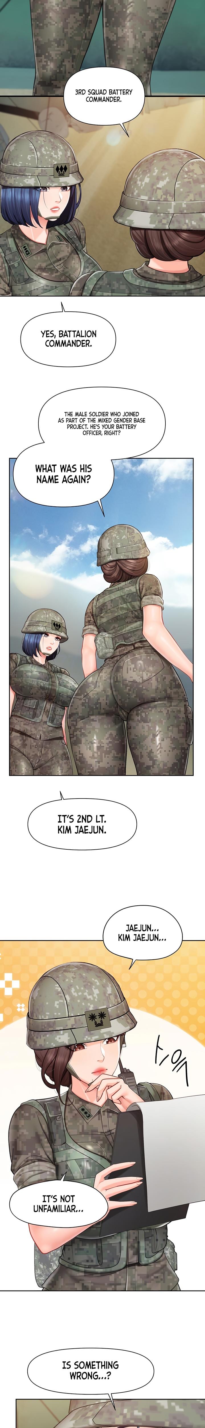 I'm the Only Man on the Military Base Uncensored, chapter 27, page 6 of 16