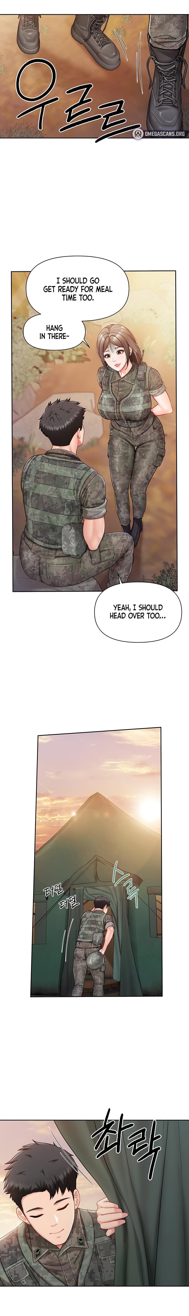 I'm the Only Man on the Military Base Uncensored, chapter 27, page 12 of 16