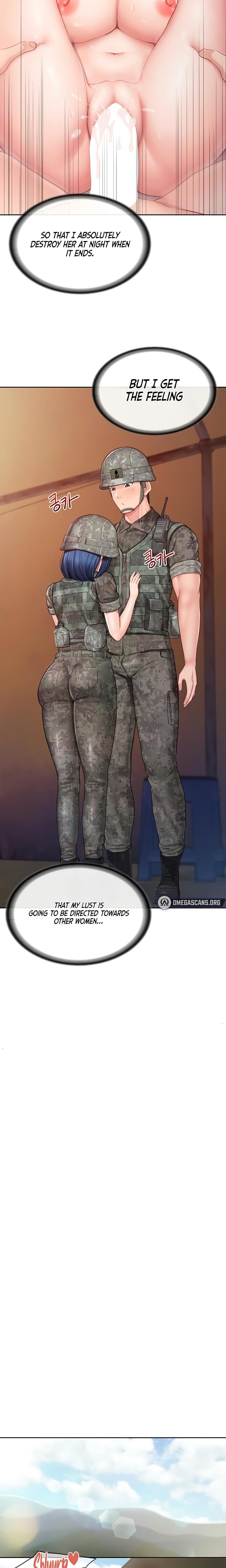 I'm the Only Man on the Military Base Uncensored, chapter 29, page 9 of 19