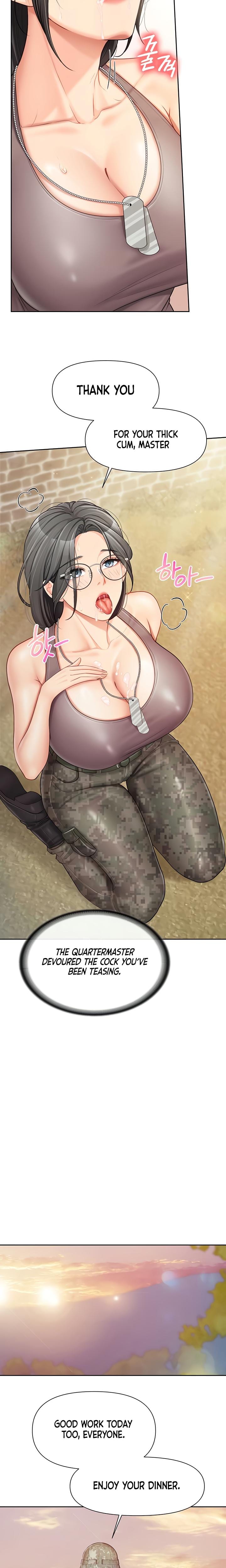 I'm the Only Man on the Military Base Uncensored, chapter 29, page 16 of 19
