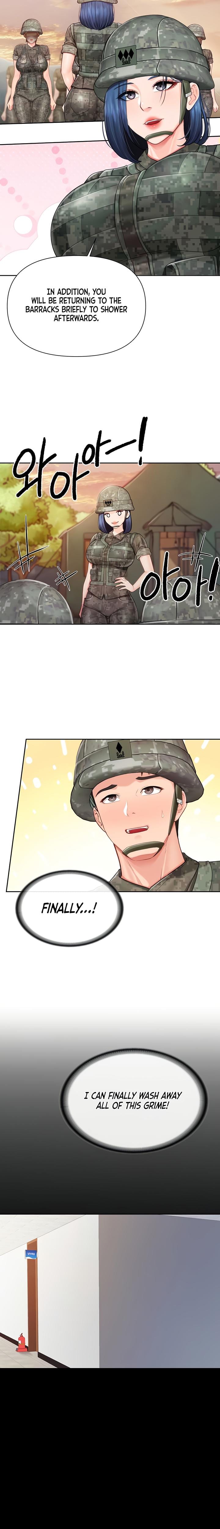 I'm the Only Man on the Military Base Uncensored, chapter 29, page 17 of 19