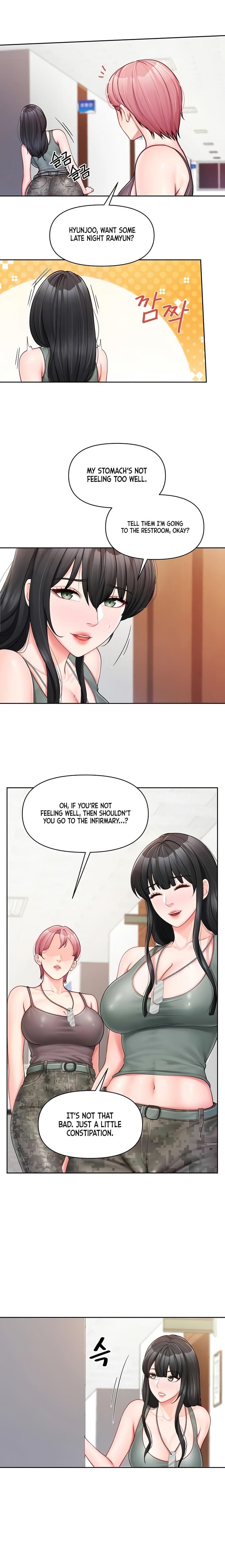 I'm the Only Man on the Military Base Uncensored, chapter 30, page 7 of 19