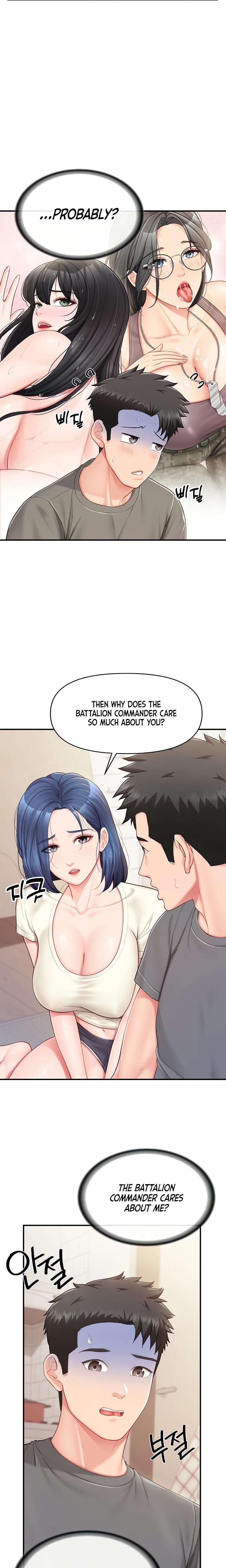 I'm the Only Man on the Military Base Uncensored, chapter 31, page 12 of 21