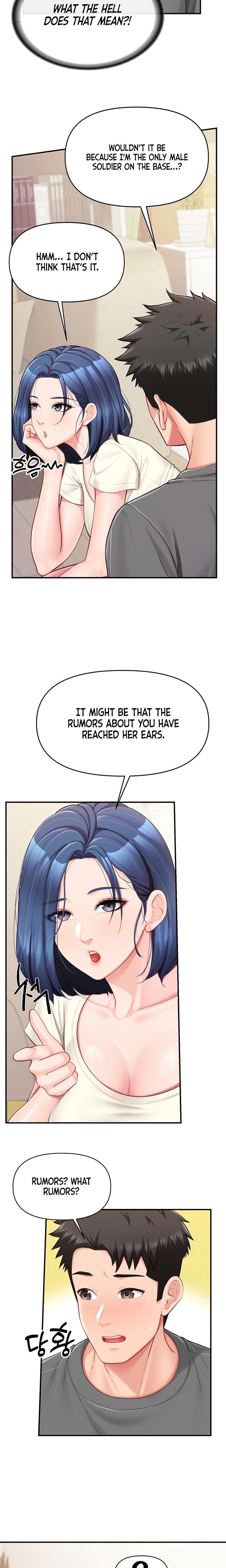 I'm the Only Man on the Military Base Uncensored, chapter 31, page 13 of 21