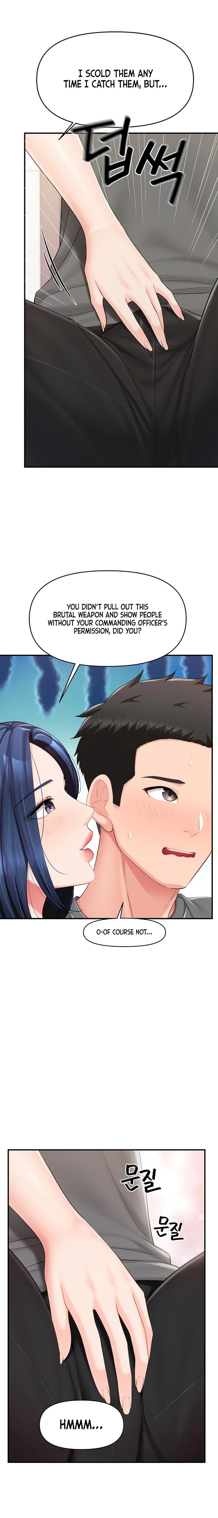 I'm the Only Man on the Military Base Uncensored, chapter 31, page 15 of 21