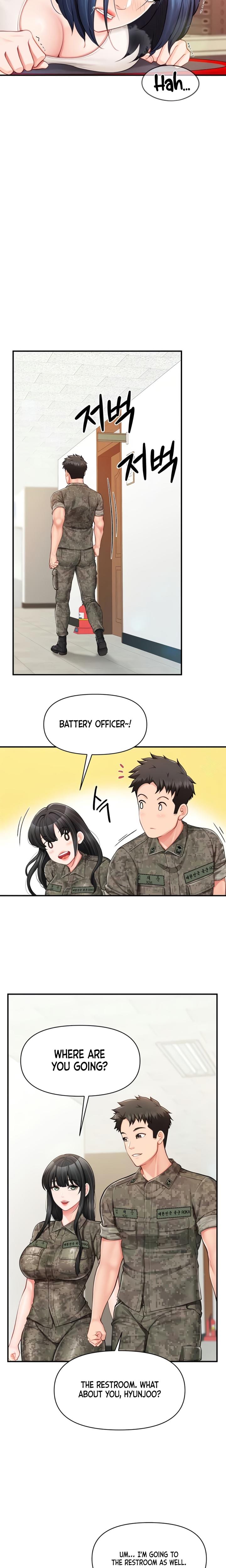I'm the Only Man on the Military Base Uncensored, chapter 33, page 7 of 21