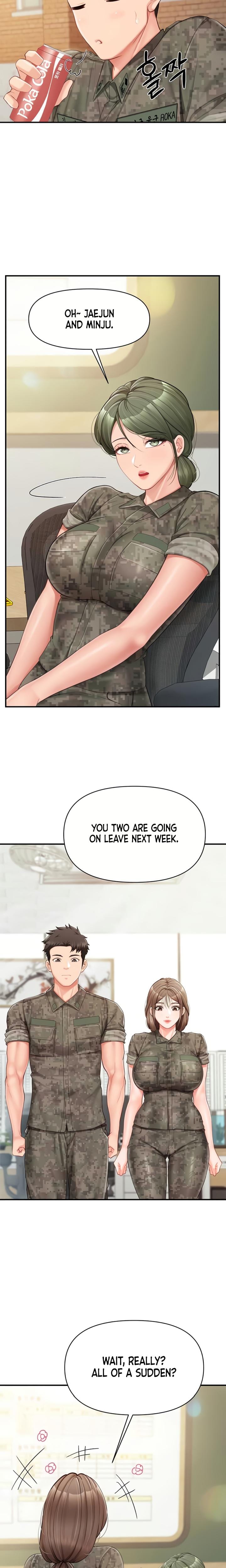 I'm the Only Man on the Military Base Uncensored, chapter 33, page 18 of 21