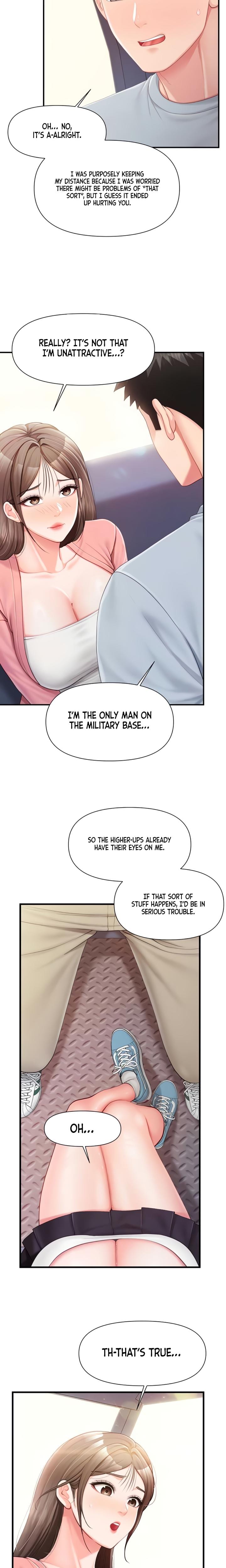 I'm the Only Man on the Military Base Uncensored, chapter 37, page 7 of 21