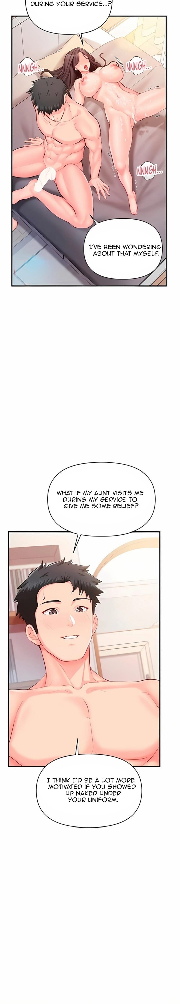 I'm the Only Man on the Military Base Uncensored, chapter 55, page 19 of 27