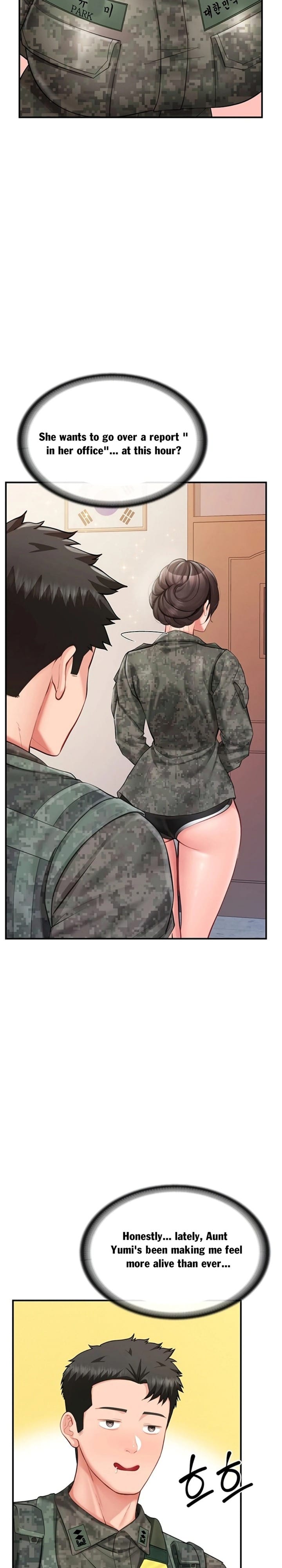 I'm the Only Man on the Military Base Uncensored, chapter 56, page 9 of 25