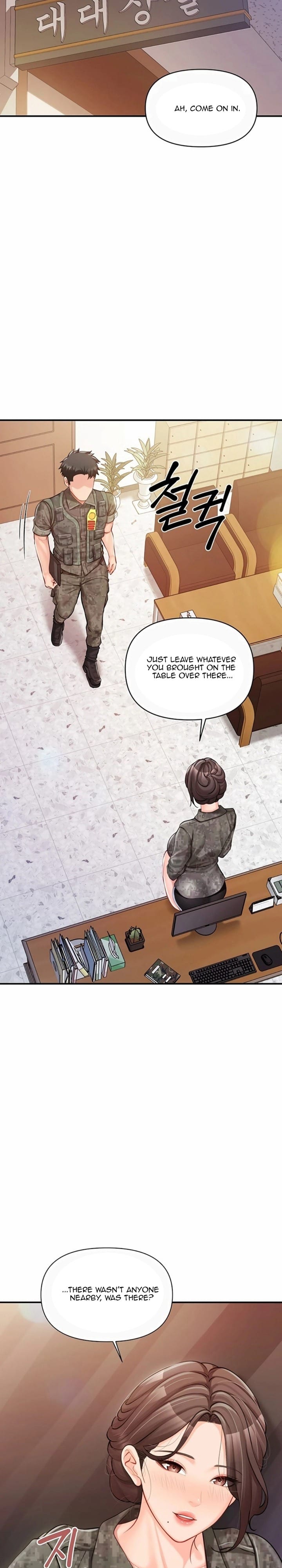 I'm the Only Man on the Military Base Uncensored, chapter 56, page 11 of 25