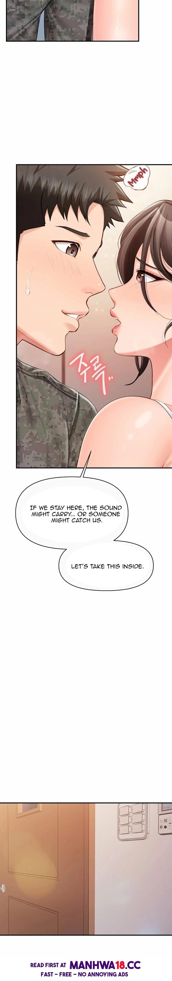 I'm the Only Man on the Military Base Uncensored, chapter 56, page 17 of 25