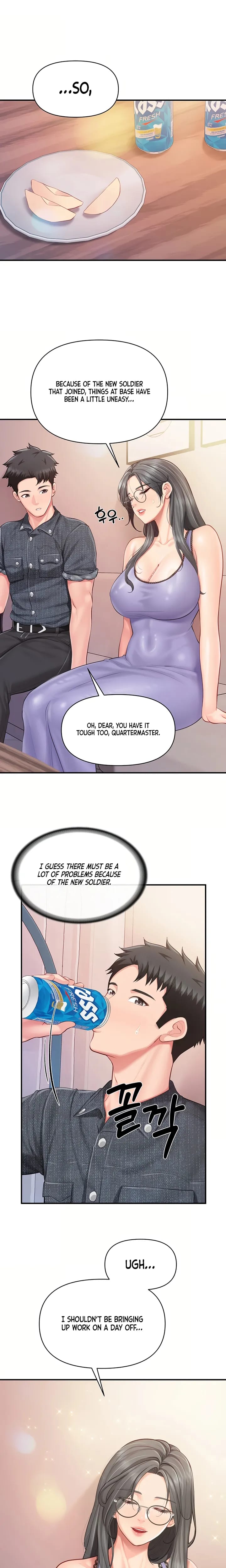 I'm the Only Man on the Military Base Uncensored, chapter 60, page 9 of 21