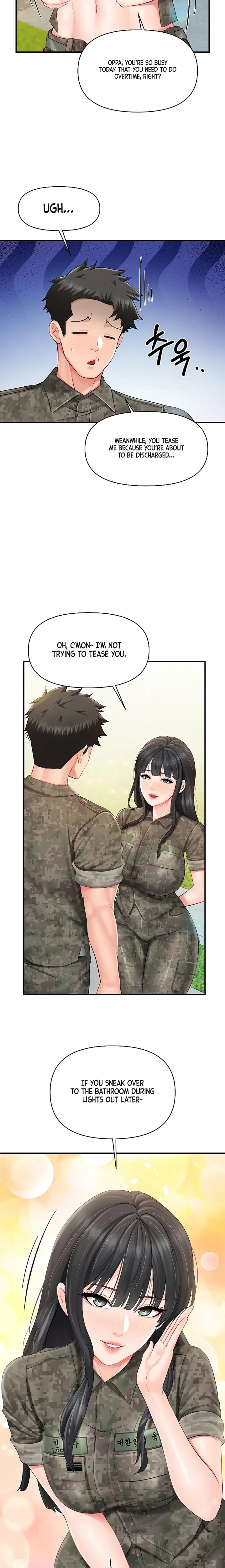 I'm the Only Man on the Military Base Uncensored, chapter 63, page 13 of 19