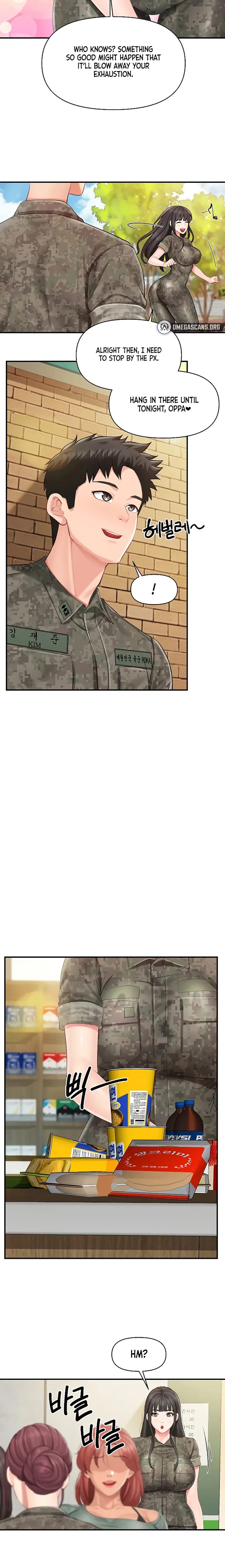 I'm the Only Man on the Military Base Uncensored, chapter 63, page 14 of 19