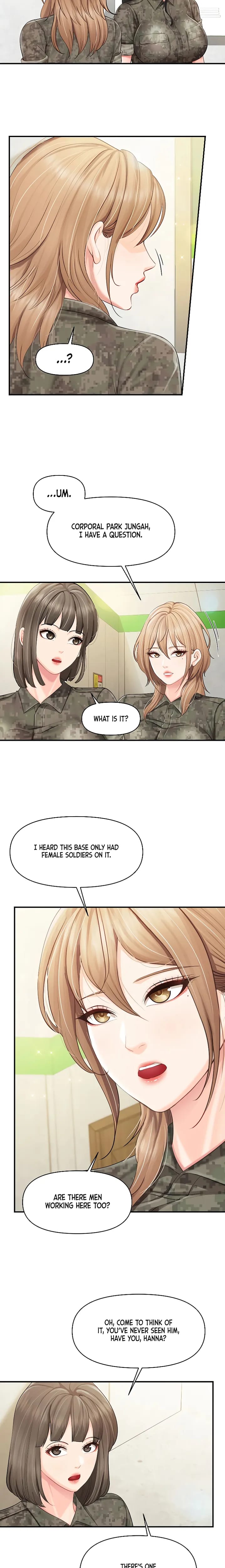 I'm the Only Man on the Military Base Uncensored, chapter 63, page 16 of 19