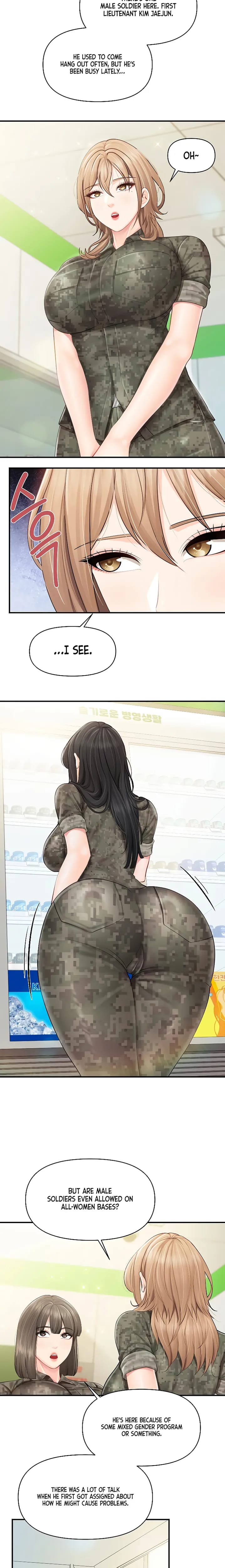 I'm the Only Man on the Military Base Uncensored, chapter 63, page 17 of 19