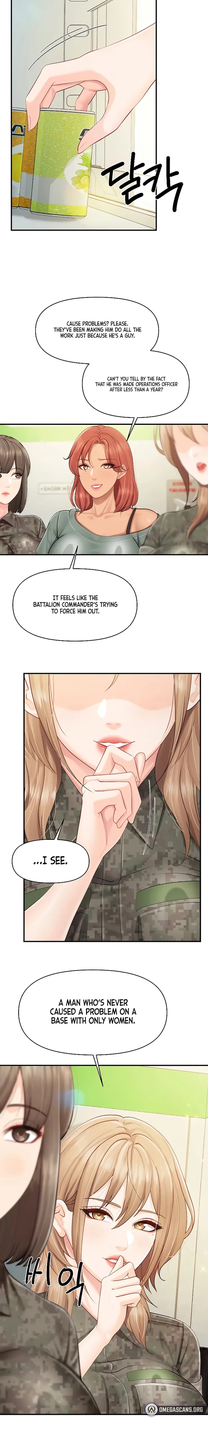 I'm the Only Man on the Military Base Uncensored, chapter 63, page 18 of 19