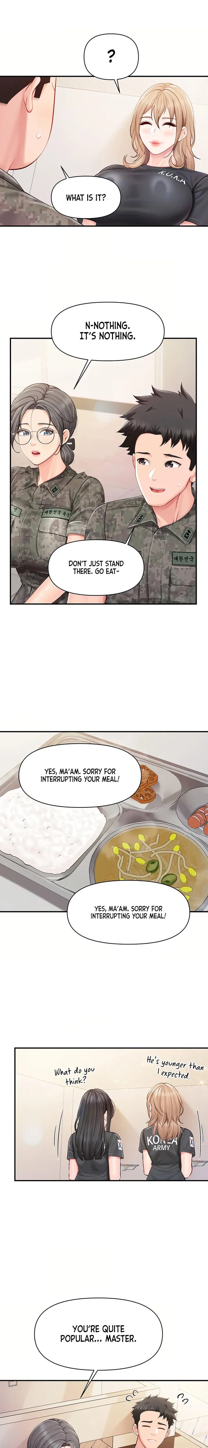 I'm the Only Man on the Military Base Uncensored, chapter 64, page 5 of 18
