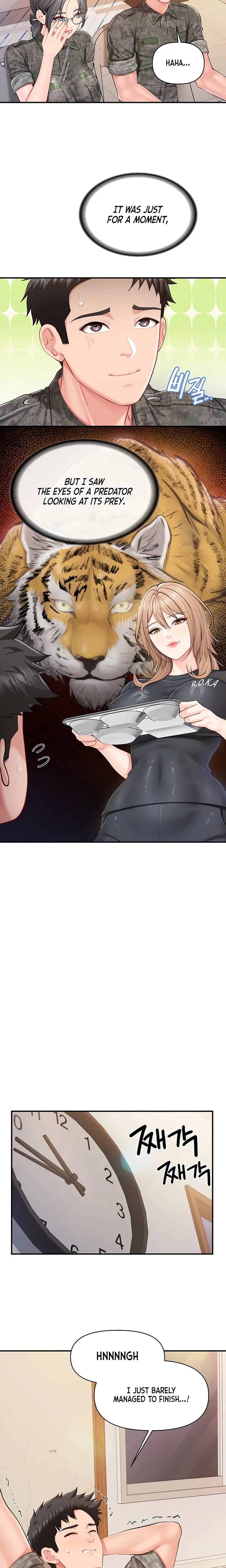 I'm the Only Man on the Military Base Uncensored, chapter 64, page 6 of 18
