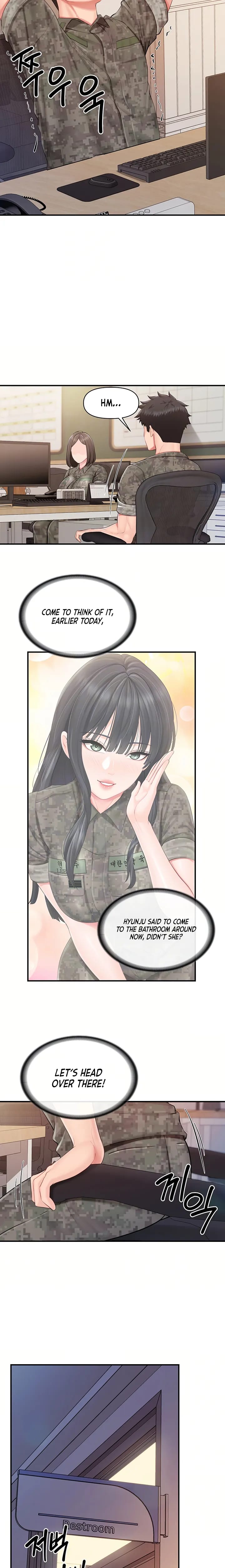 I'm the Only Man on the Military Base Uncensored, chapter 64, page 7 of 18