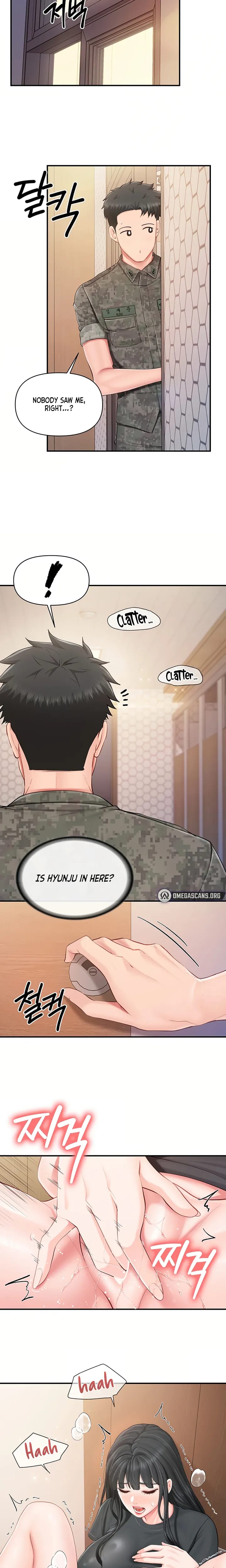 I'm the Only Man on the Military Base Uncensored, chapter 64, page 8 of 18