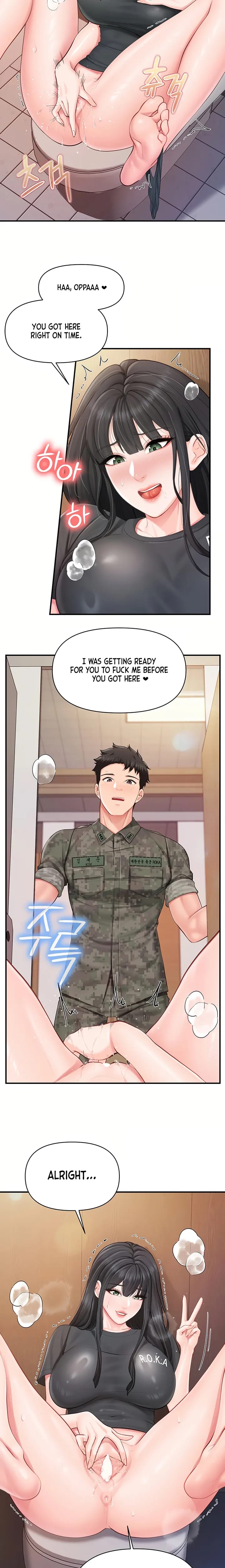 I'm the Only Man on the Military Base Uncensored, chapter 64, page 9 of 18