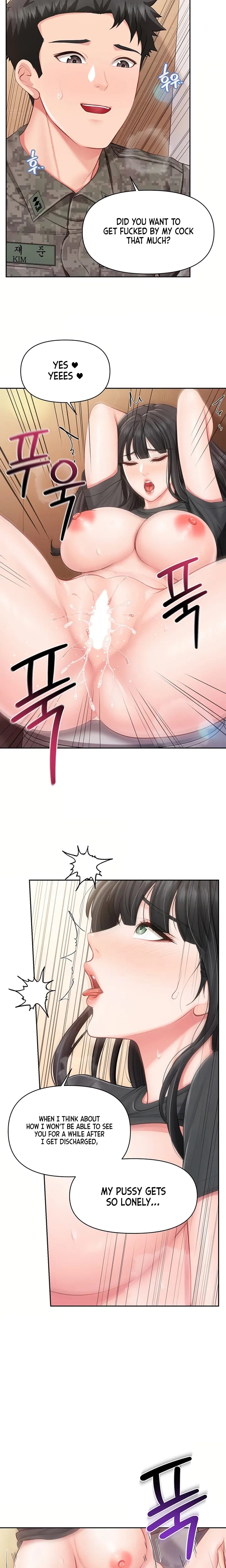 I'm the Only Man on the Military Base Uncensored, chapter 64, page 11 of 18