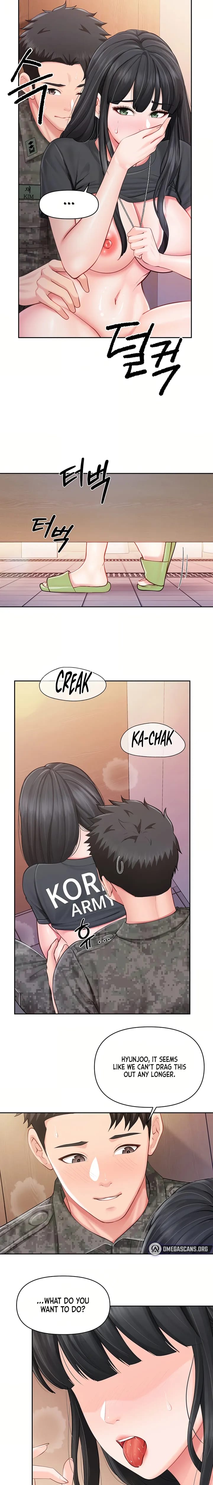 I'm the Only Man on the Military Base Uncensored, chapter 65, page 7 of 18