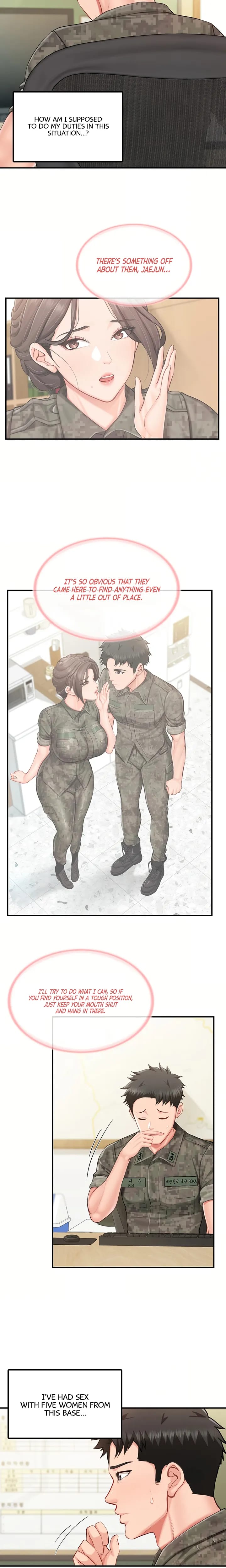 I'm the Only Man on the Military Base Uncensored, chapter 66, page 11 of 19