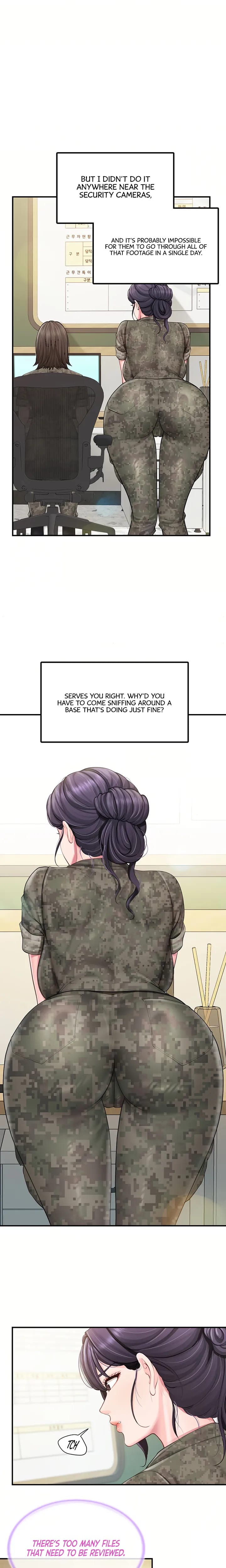 I'm the Only Man on the Military Base Uncensored, chapter 66, page 12 of 19