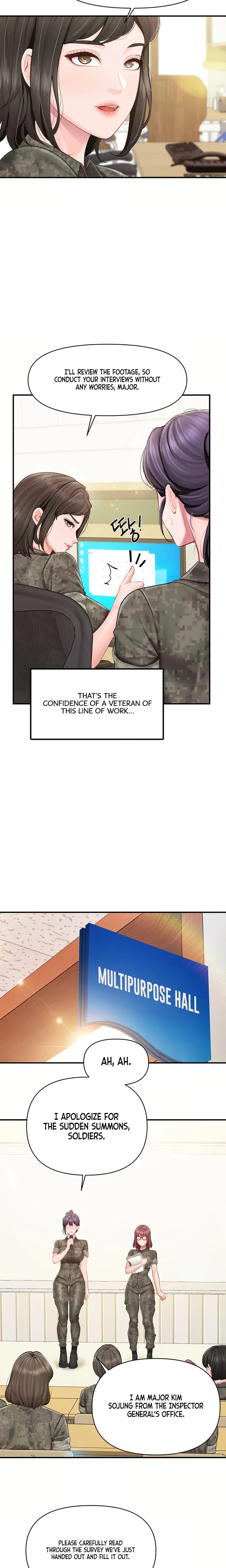 I'm the Only Man on the Military Base Uncensored, chapter 66, page 14 of 19