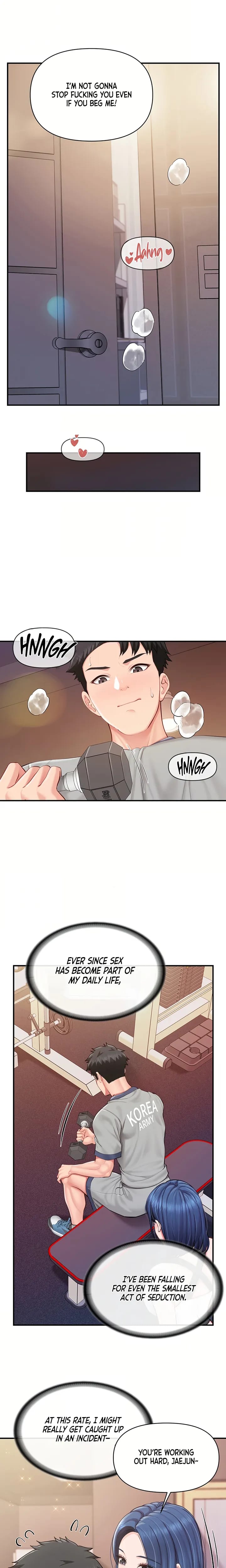 I'm the Only Man on the Military Base Uncensored, chapter 67, page 13 of 18